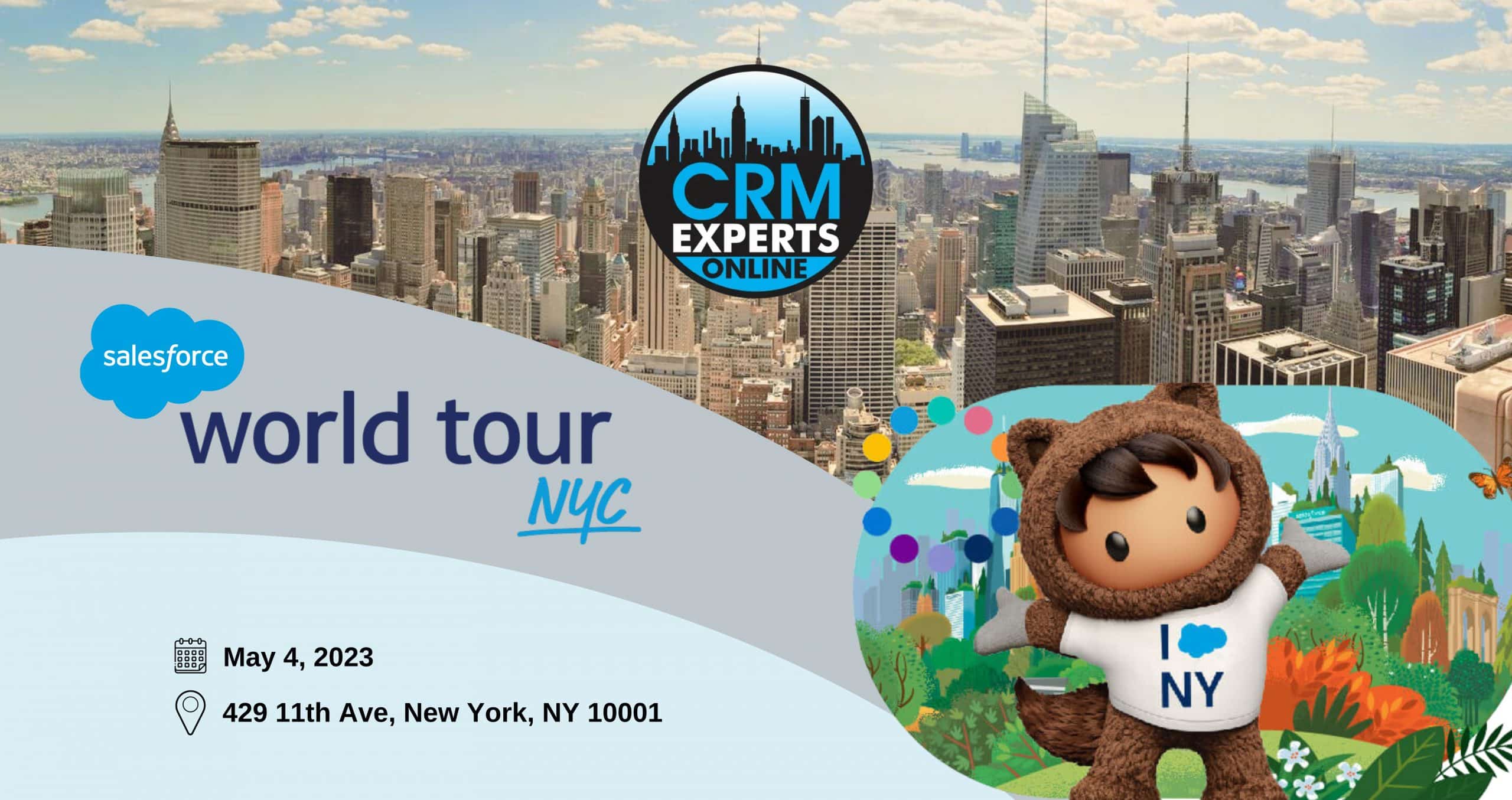 Salesforce World Tour NYC CRM Experts Online
